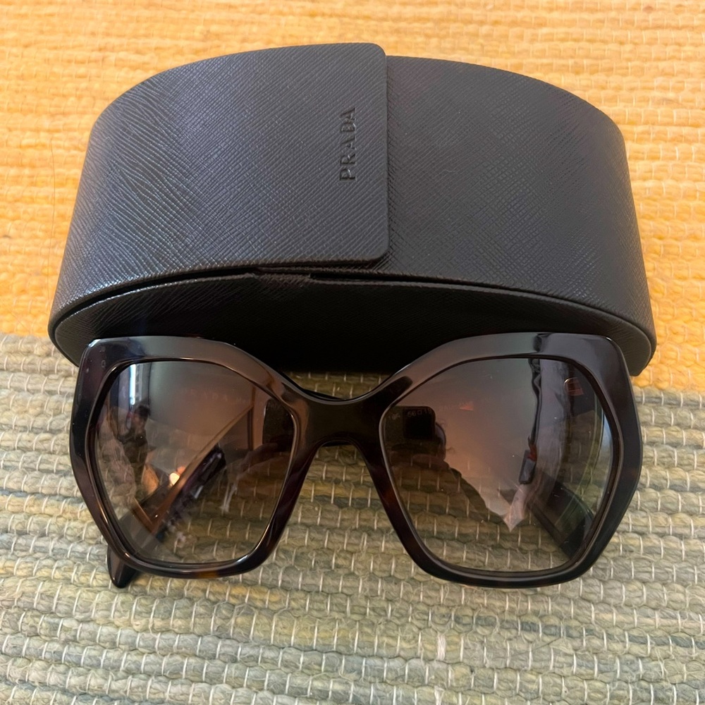Tortoise shell Prada sunglasses